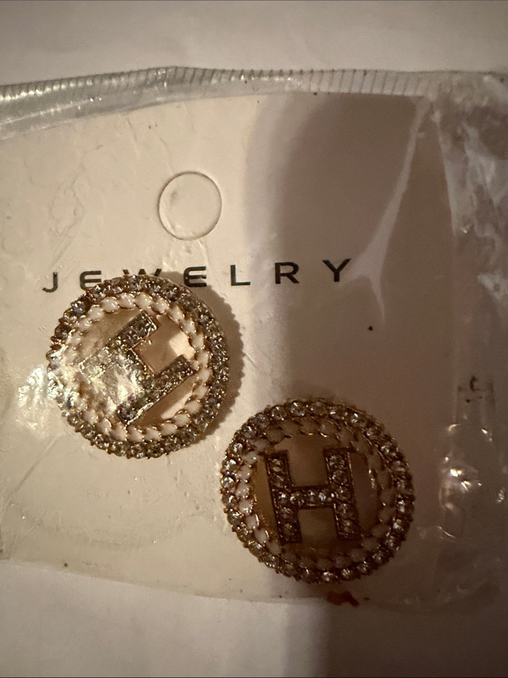 Designer gold earrings